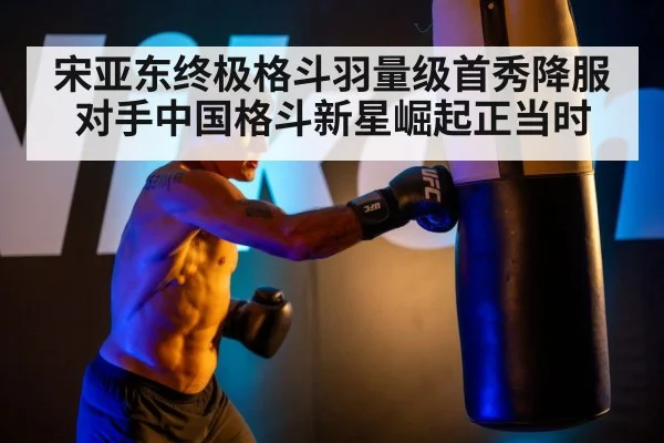 宋亚东终极格斗羽量级首秀降服对手中国格斗新星崛起正当时